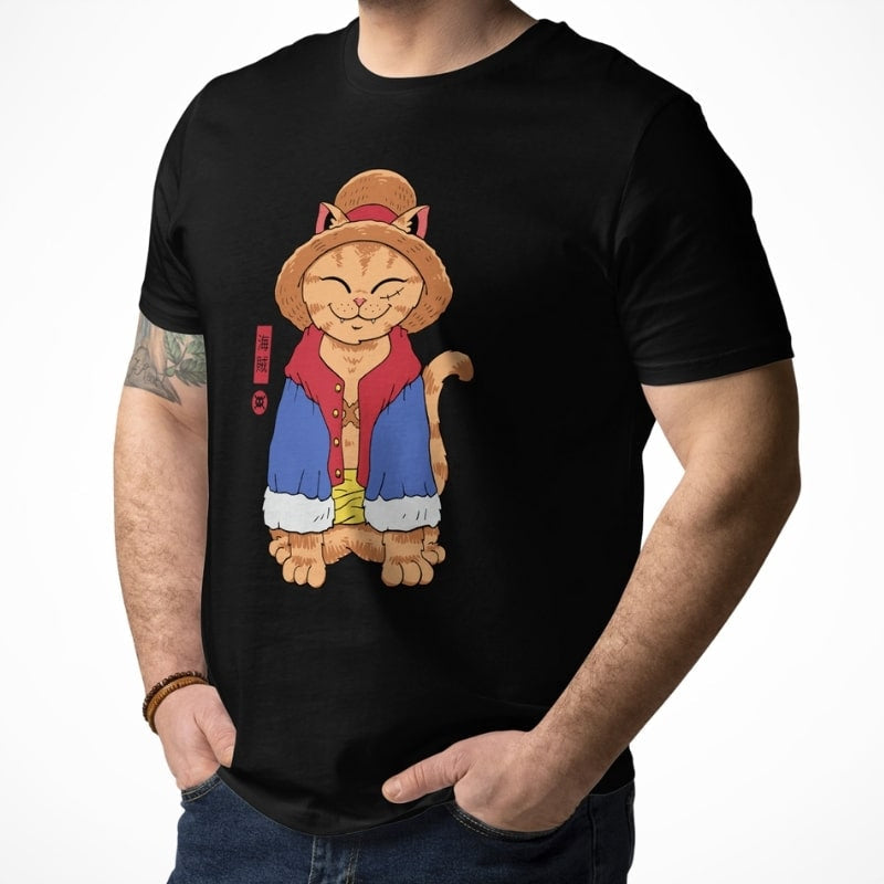 Japans T-Shirt - Neko Sailor