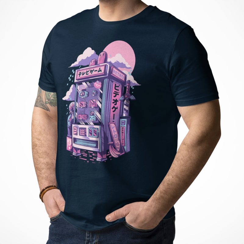 Japans T-Shirt - Retro Gaming