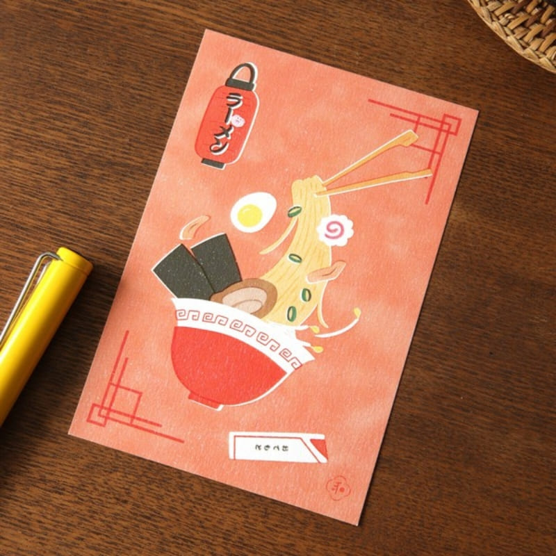 Japanse Ansichtkaart - Ramen