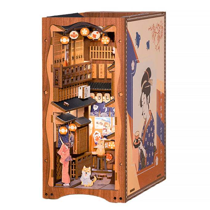 Japanse Book Nook Under the Sakura Tree