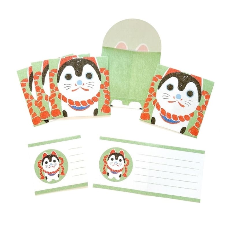 Japanse Briefpapierset – Pochibumi Inu Hariko