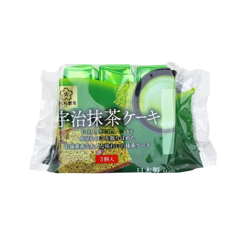Japanse Castella Cake - Uji Matcha