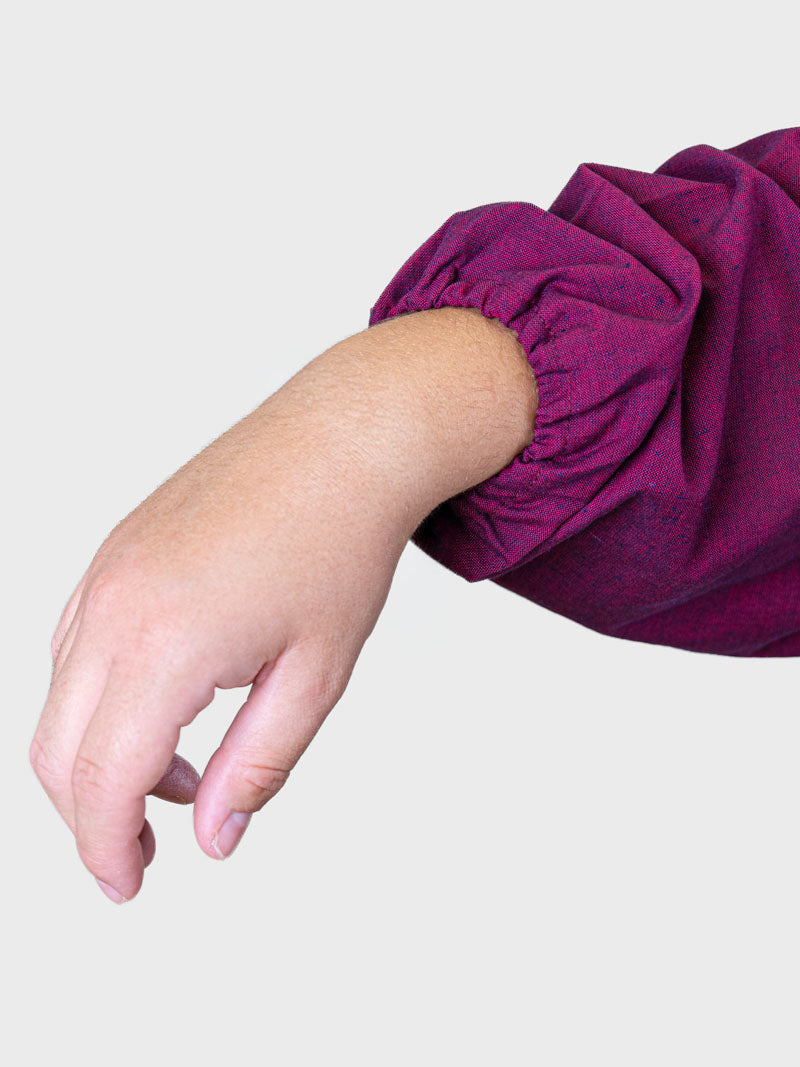 Japanse Dames Samue-pyjama – Fuchsia