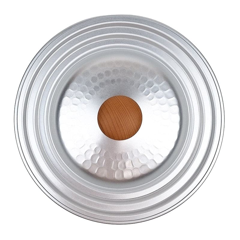 Japanse Deksel met Houten Knop 16–20 cm