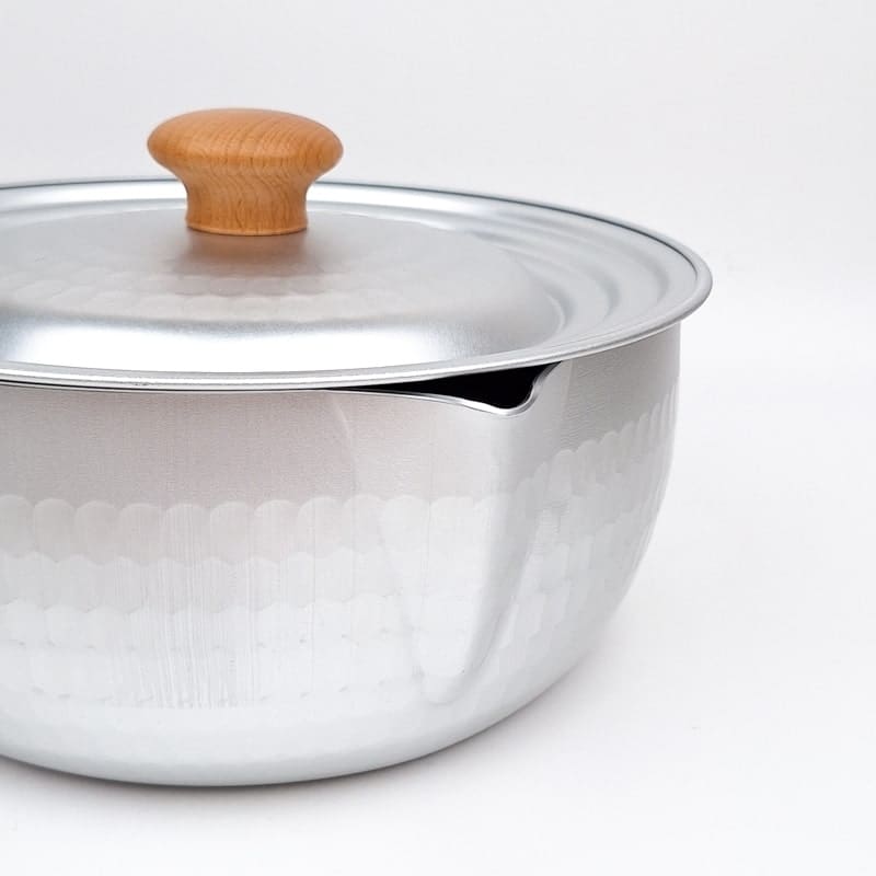 Japanse Deksel met Houten Knop 16–20 cm