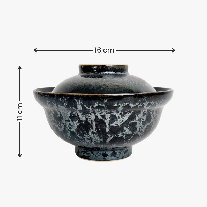 Japanse Donburi Kom - Kuroiwa