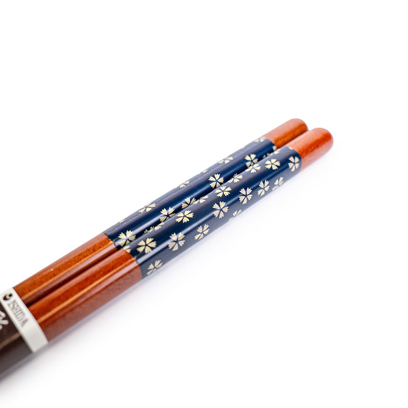 Japanse Eetstokjes - Blauwe Kersenbloesem