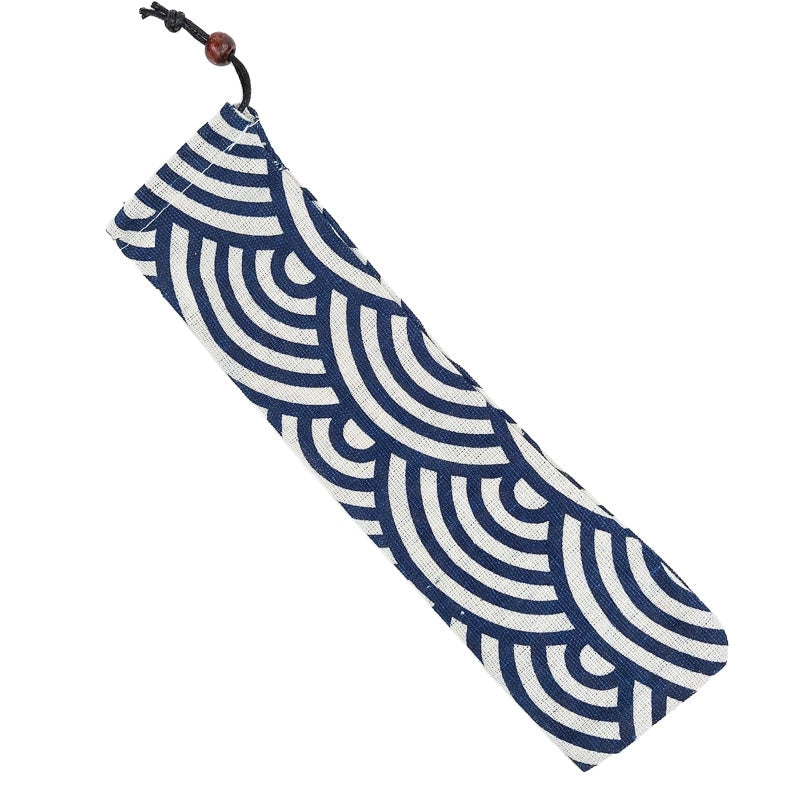 Japanse Eetstokjes Etui - Seigaiha