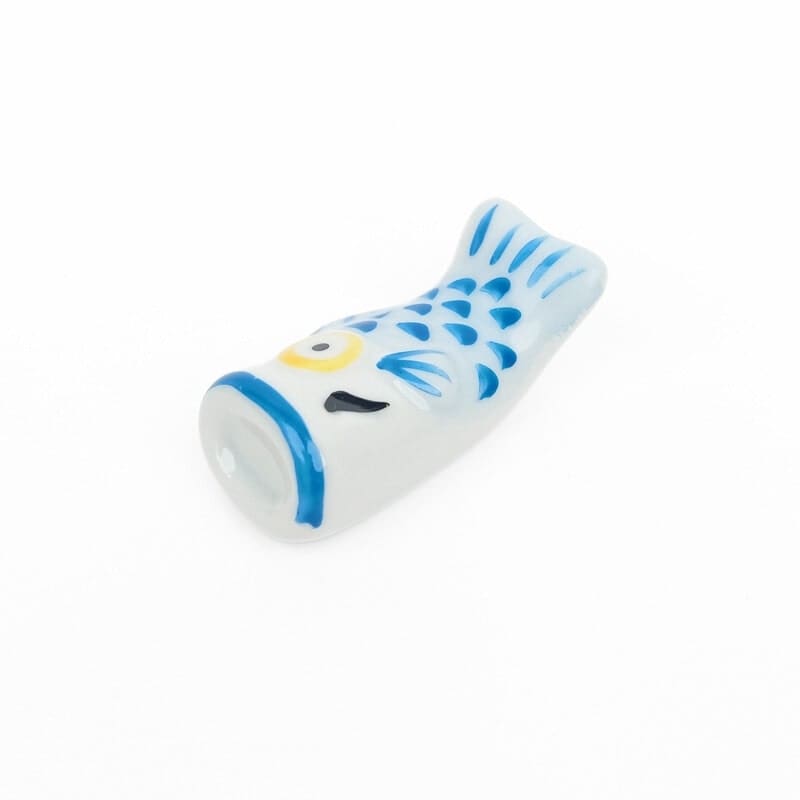 Japanse Eetstokjes Houder – Koinobori Blauw
