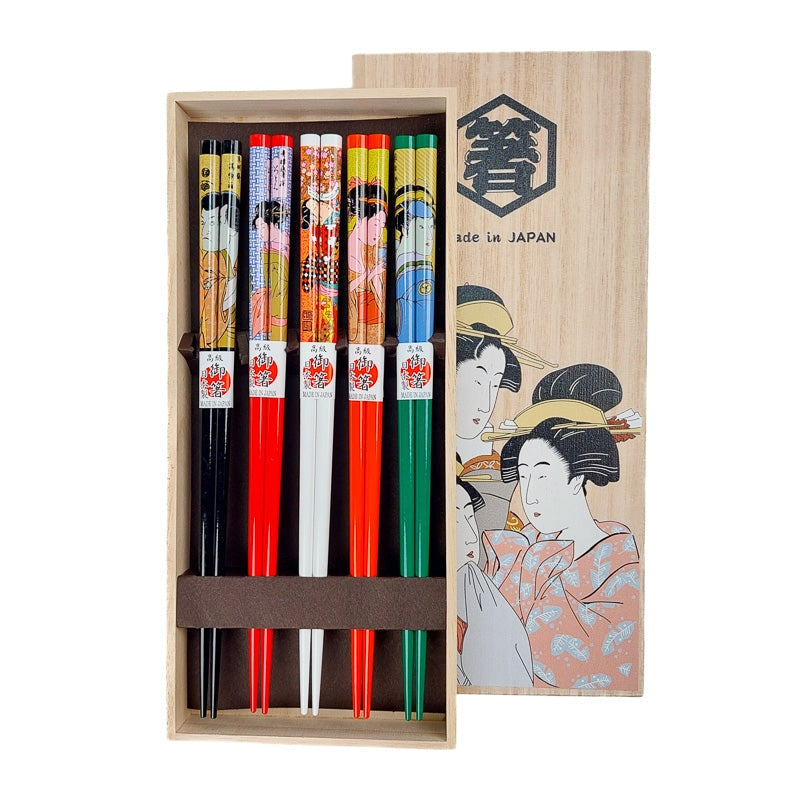 Japanse Eetstokjes Set - Ukiyo-e