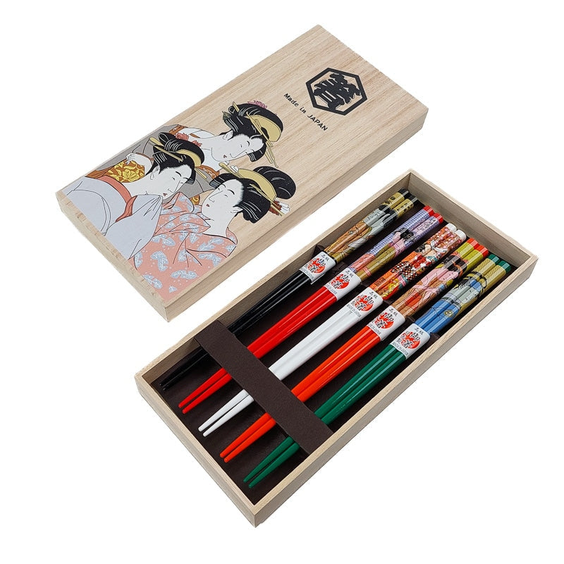 Japanse Eetstokjes Set - Ukiyo-e