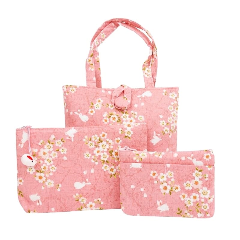 Japanse Etui – Usagi Sakura Roze