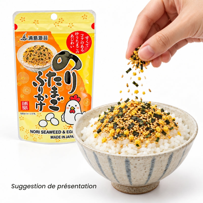 Japanse Furikake Rijstkruiden – Nori & Ei