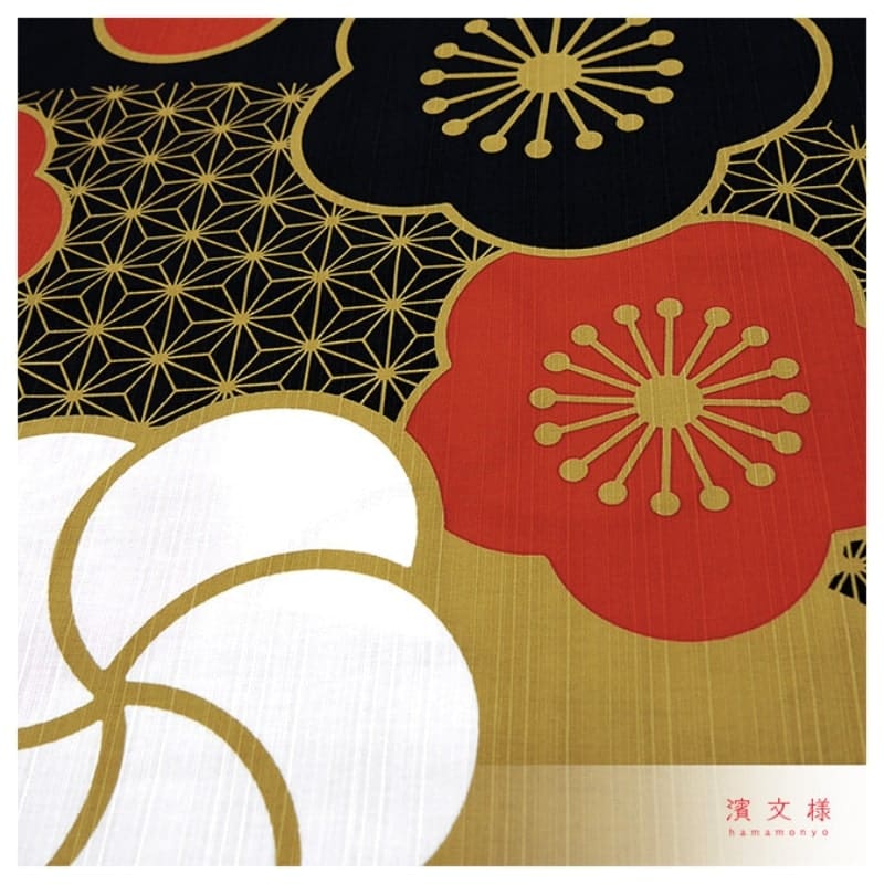 Japanse Furoshiki - Ume Nishiki - 90x90 cm