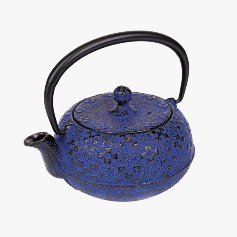 Japanse Gietijzeren Theepot – Tetsubin Indigo