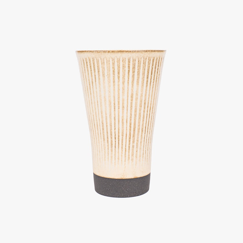 Japanse Grote Beker – Beige