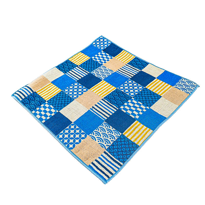 Japanse Handdoek - Ichimatsu Ruitpatroon
