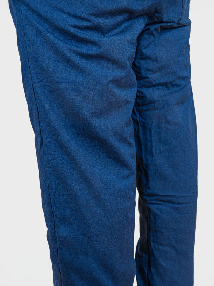 Japanse Heren Broek – Gewatteerd Blauw