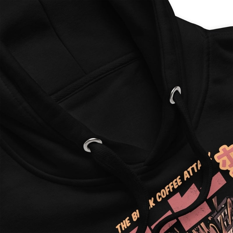 Japanse Hoodie - Black Coffee