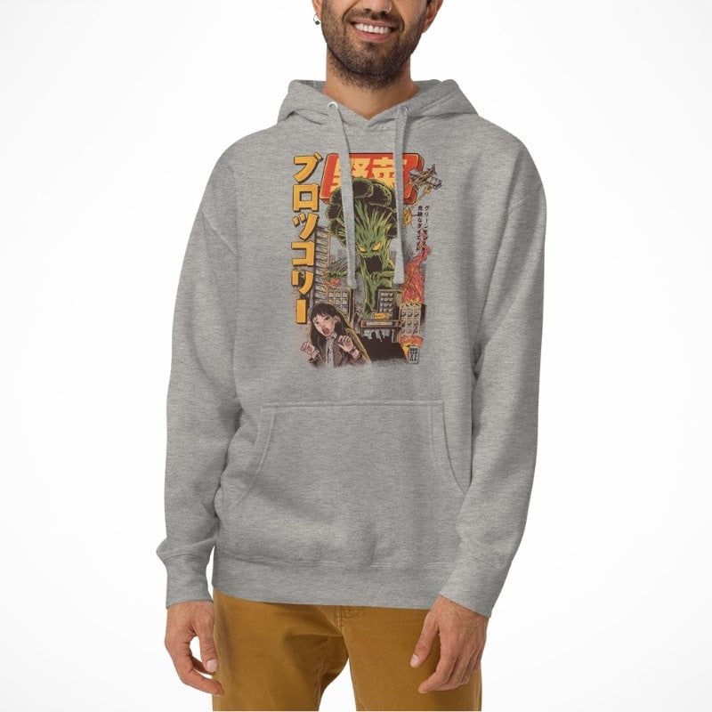 Japanse Hoodie - Broccozilla