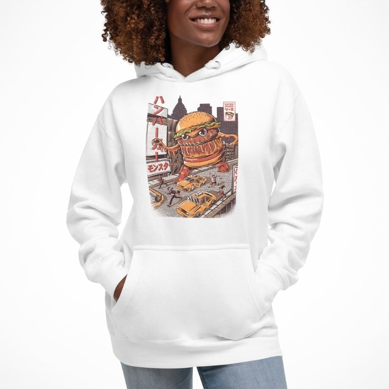 Japanse Hoodie - Burgerzilla