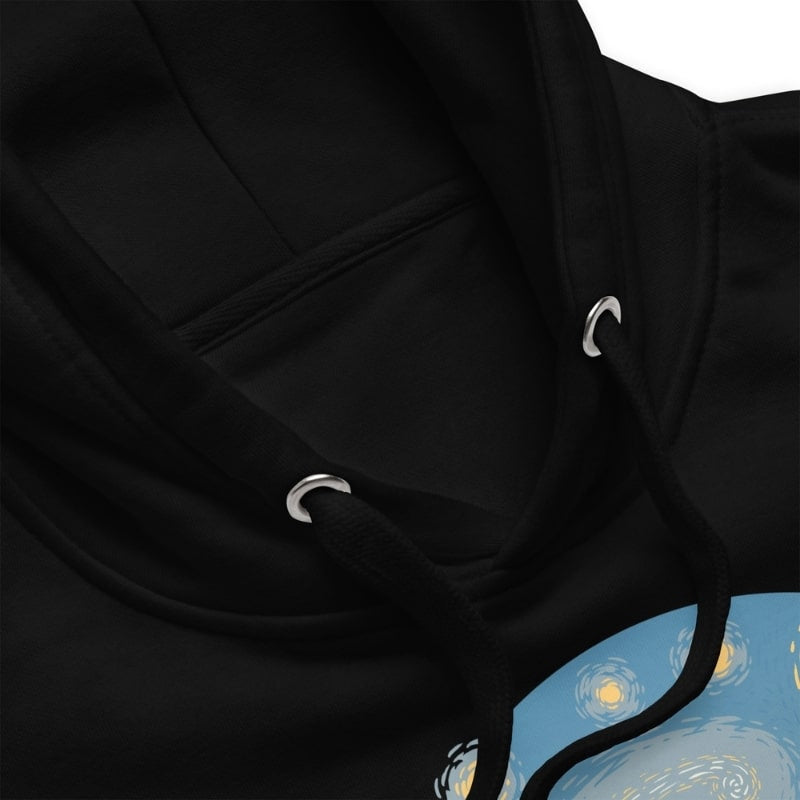 Japanse Hoodie - Golf & Sterrennacht