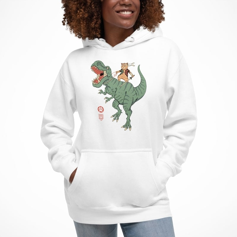 Japanse Hoodie - Neko T-Rex