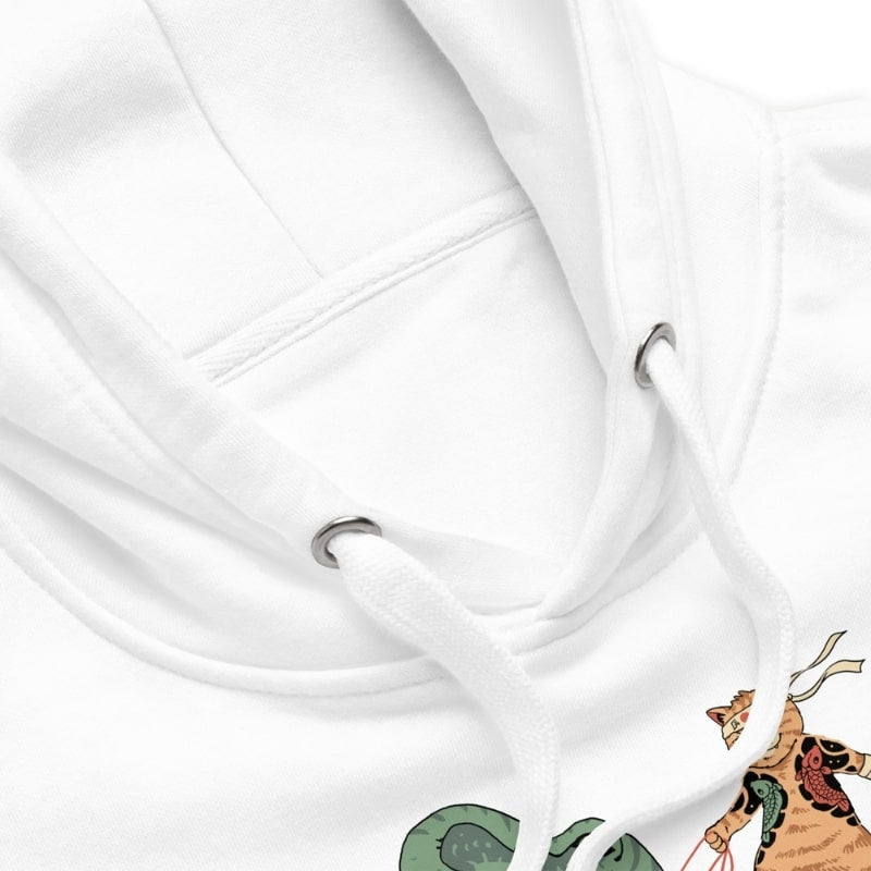 Japanse Hoodie - Neko T-Rex