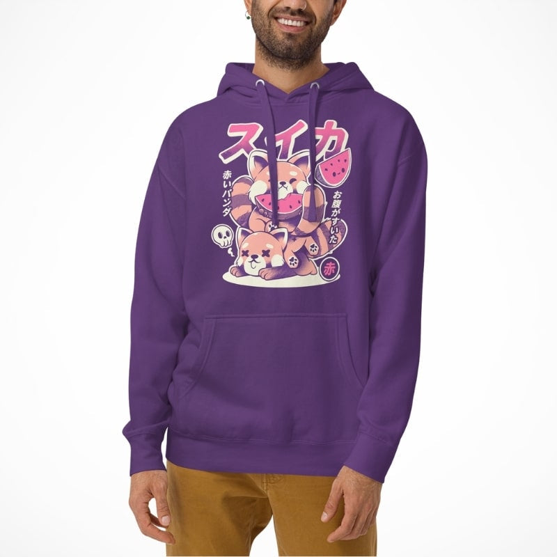 Japanse Hoodie - Rode Panda
