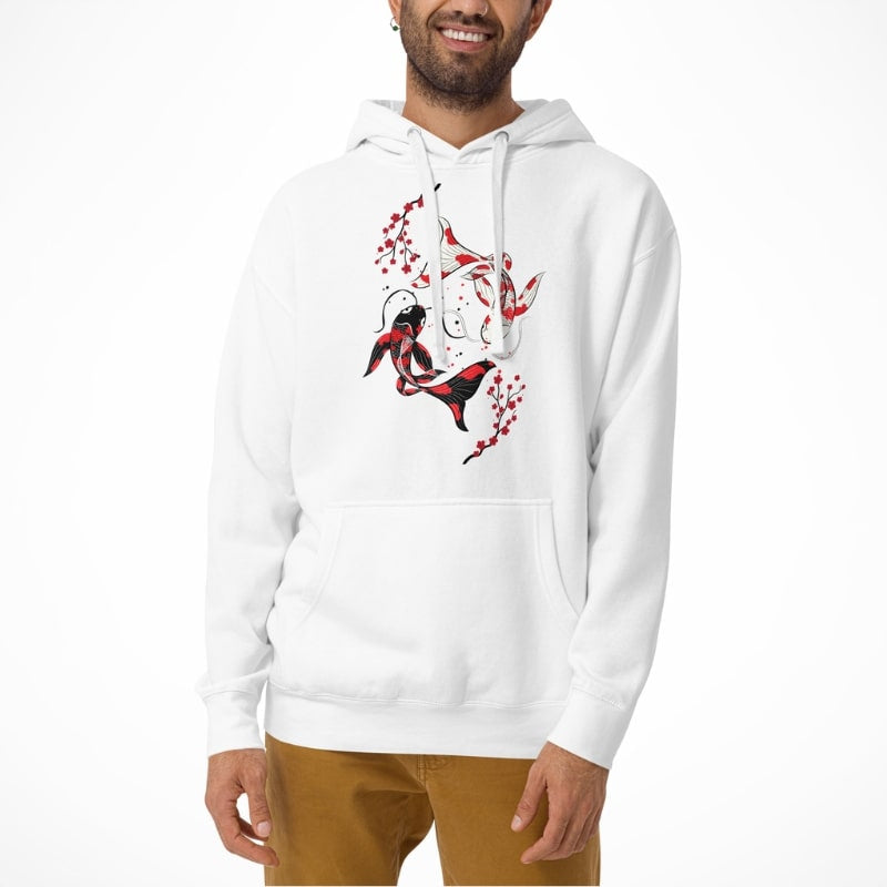 Japanse Hoodie - Sakura Koi