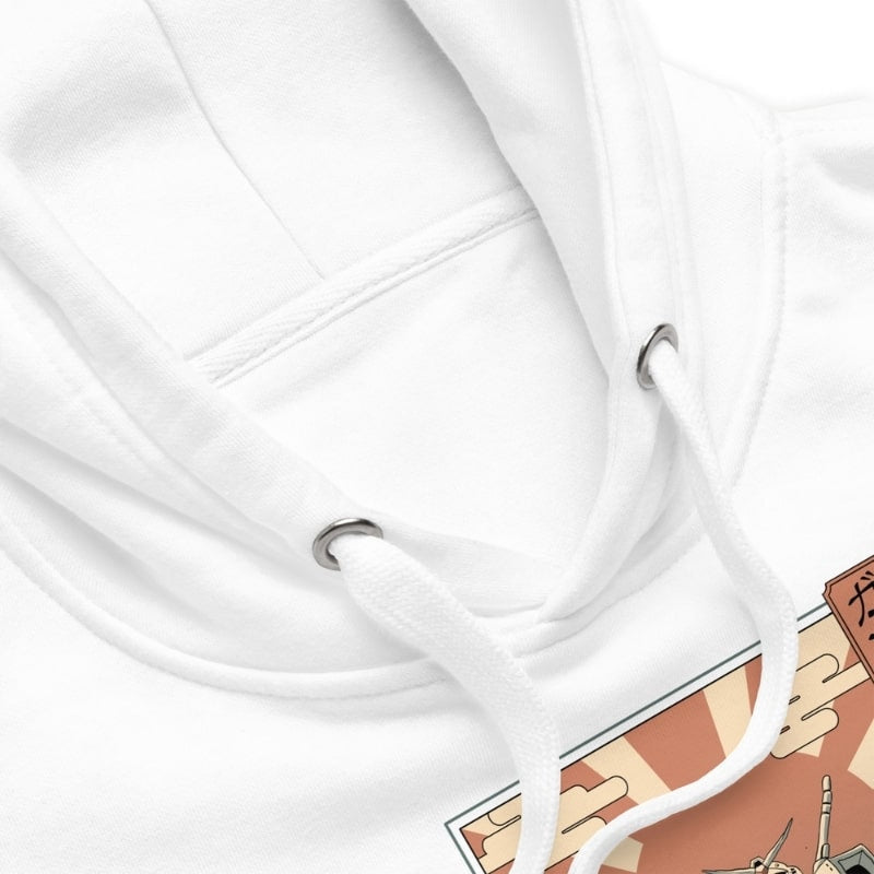 Japanse Hoodie - Ukiyo-e Mecha & Fuji