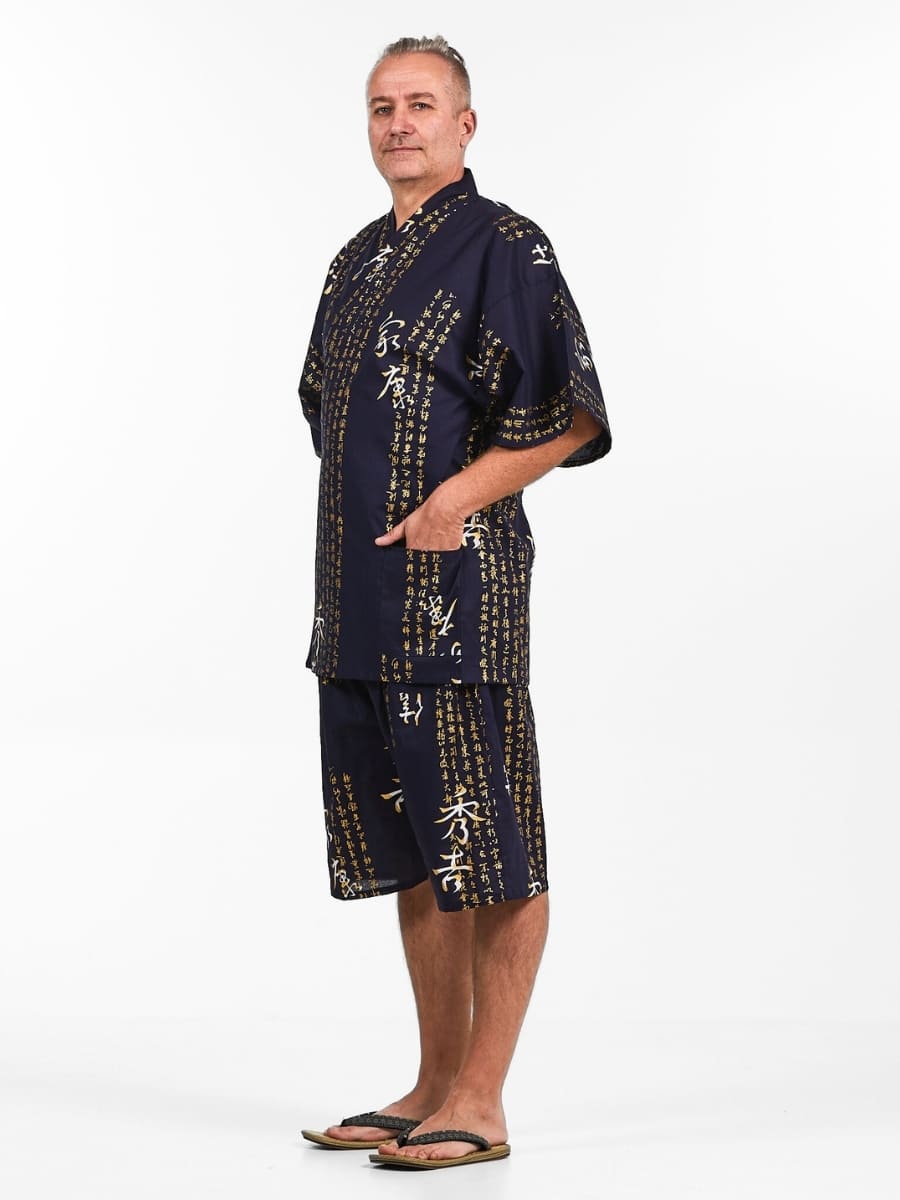 Japanse Jinbei Man - Kanji