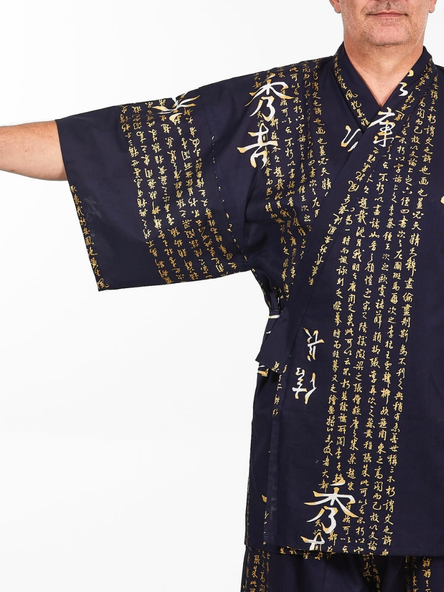 Japanse Jinbei Man - Kanji