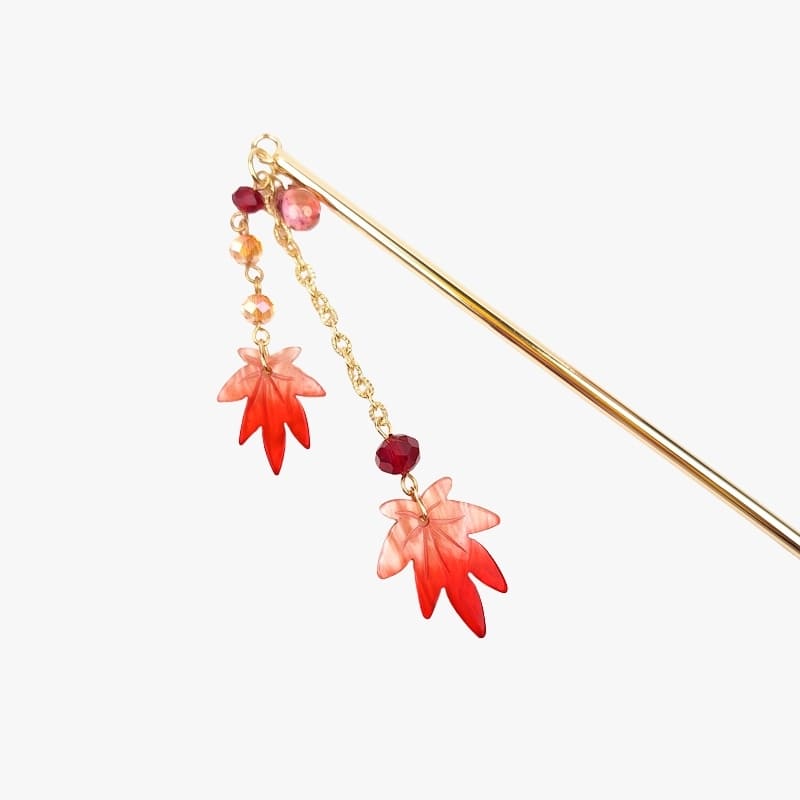 Japanse Kanzashi Haarspeld – Momiji