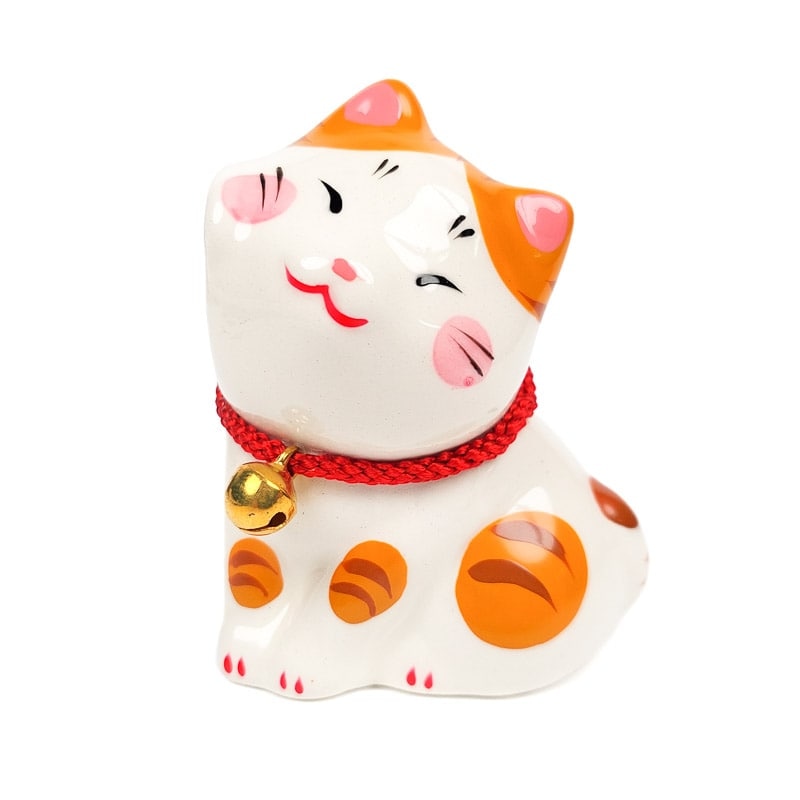 Duo van Japanse Katten Beeldjes