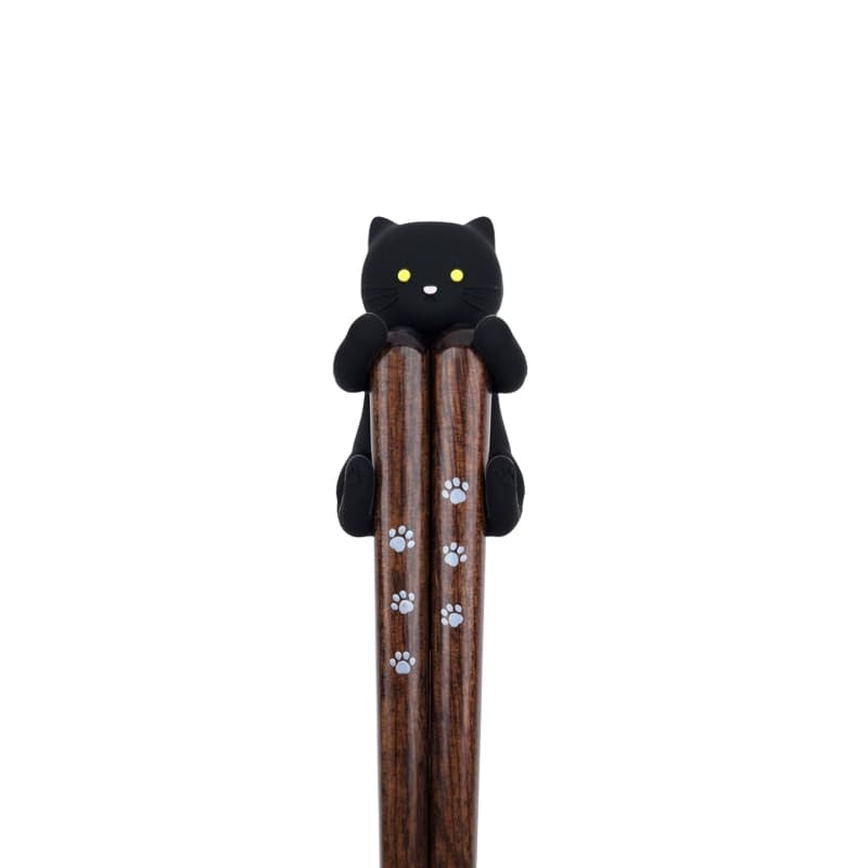Japanse Kawaii Eetstokjes – Zwarte Kat