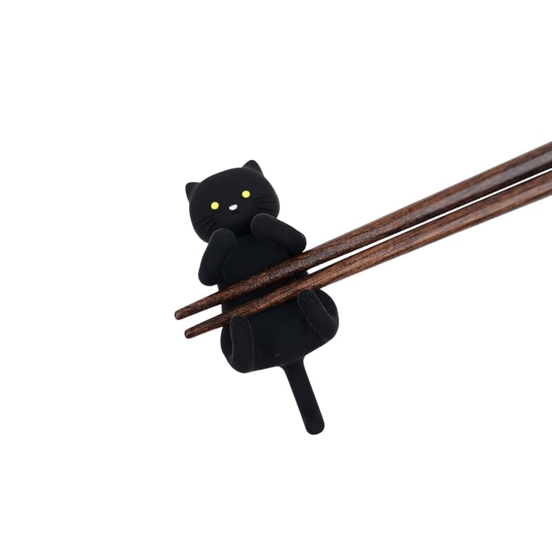 Japanse Kawaii Eetstokjes – Zwarte Kat