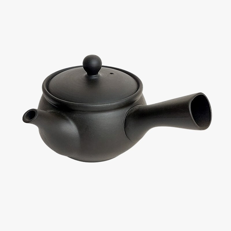 Japanse Keramische Theepot - Kyusu Zwart