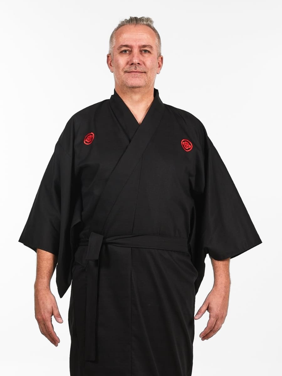 Japanse Kimono Heren - Samoerai One Size