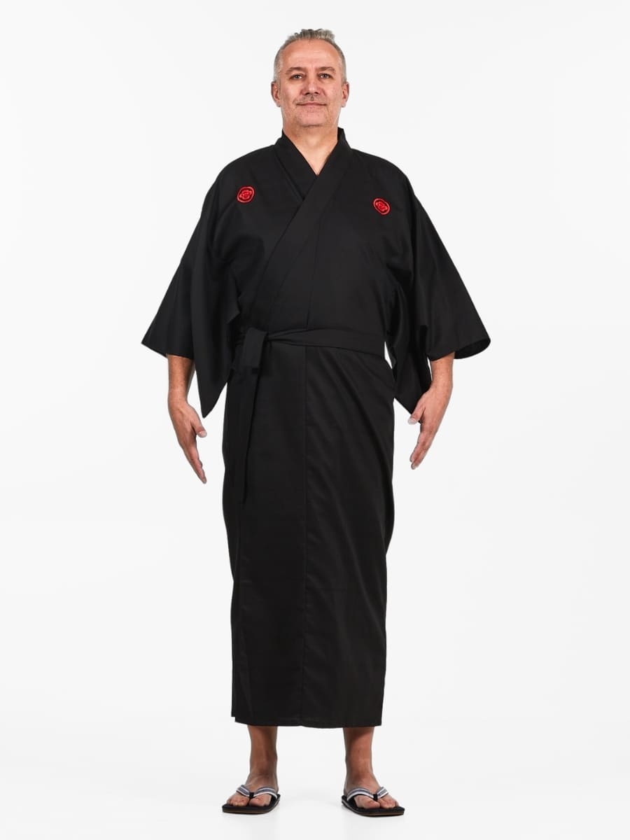 Japanse Kimono Heren - Samoerai One Size