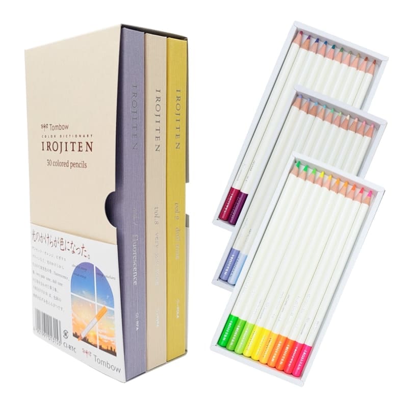 Japanse kleurpotloden Set - Irojiten Deel 3
