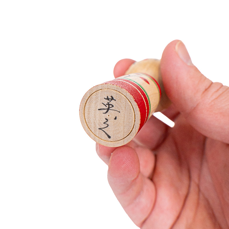 Japanse Kokeshi Pop - Umeko Pruimenbloesem - 7,5 cm