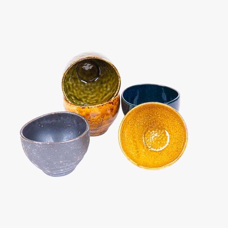 Japanse Kopjes Set – Hannari 5 Stuks