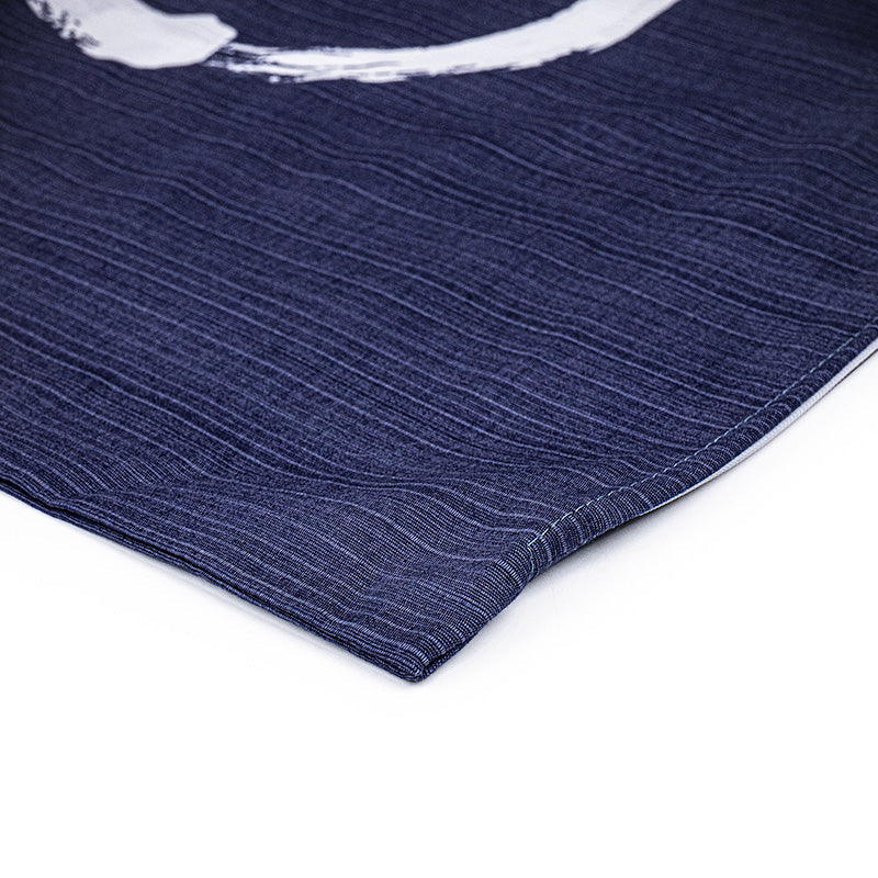 Japanse Kussenhoes - Ensō Blauw 50x50 cm