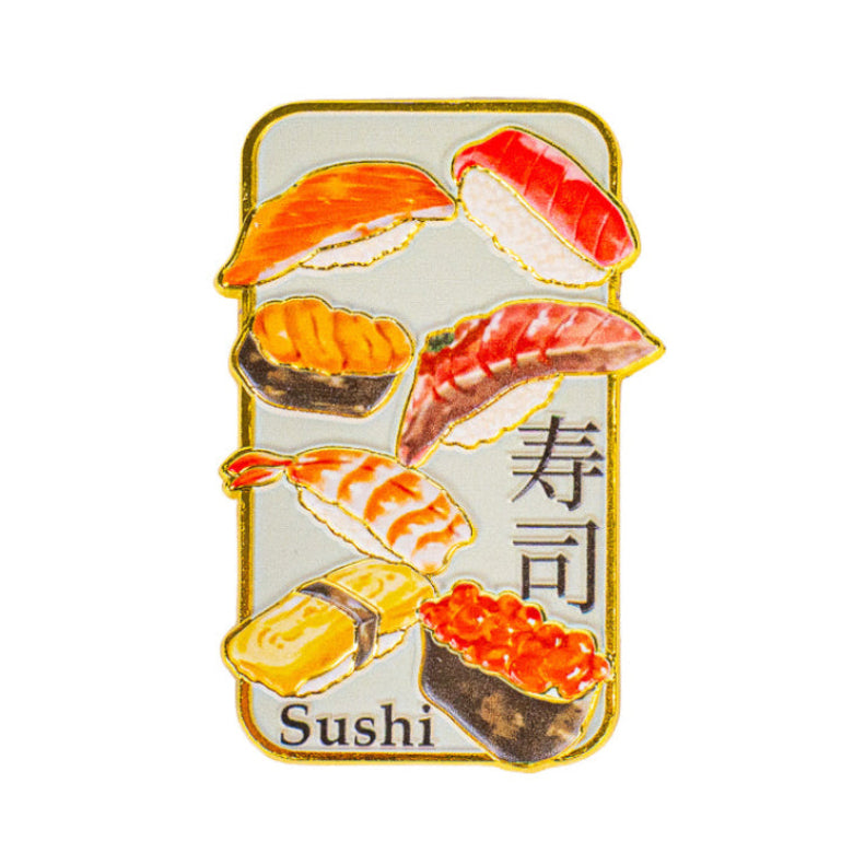 Japanse Metalen Magneet – Sushi-assortiment
