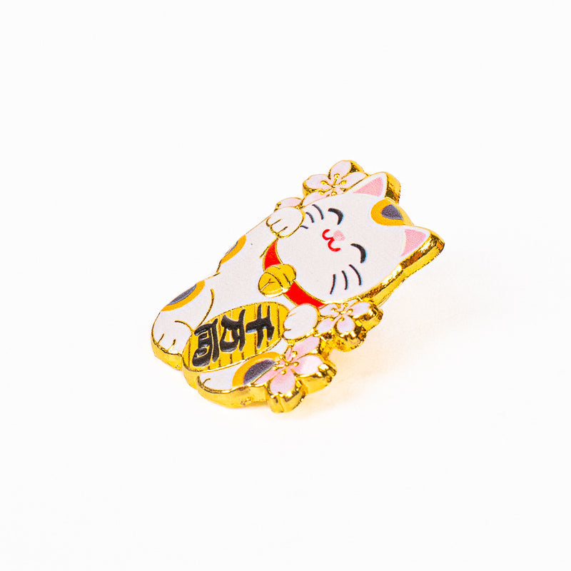 Japanse Metalen Pin – Maneki-Neko