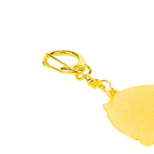 Japanse Metalen Sleutelhanger – Pagode & Mount Fuji