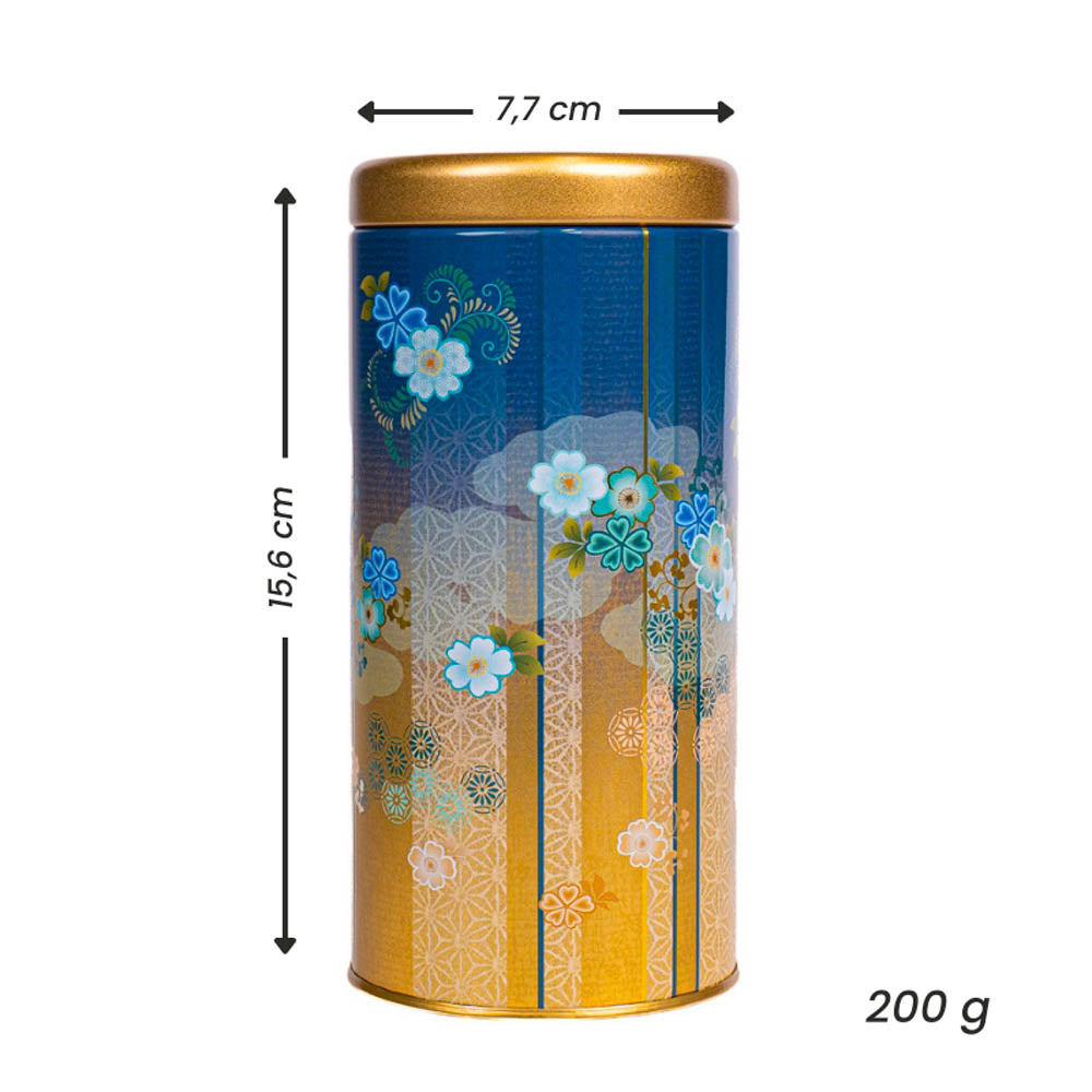 Japanse Metalen Theebus - Bokashi Blauw