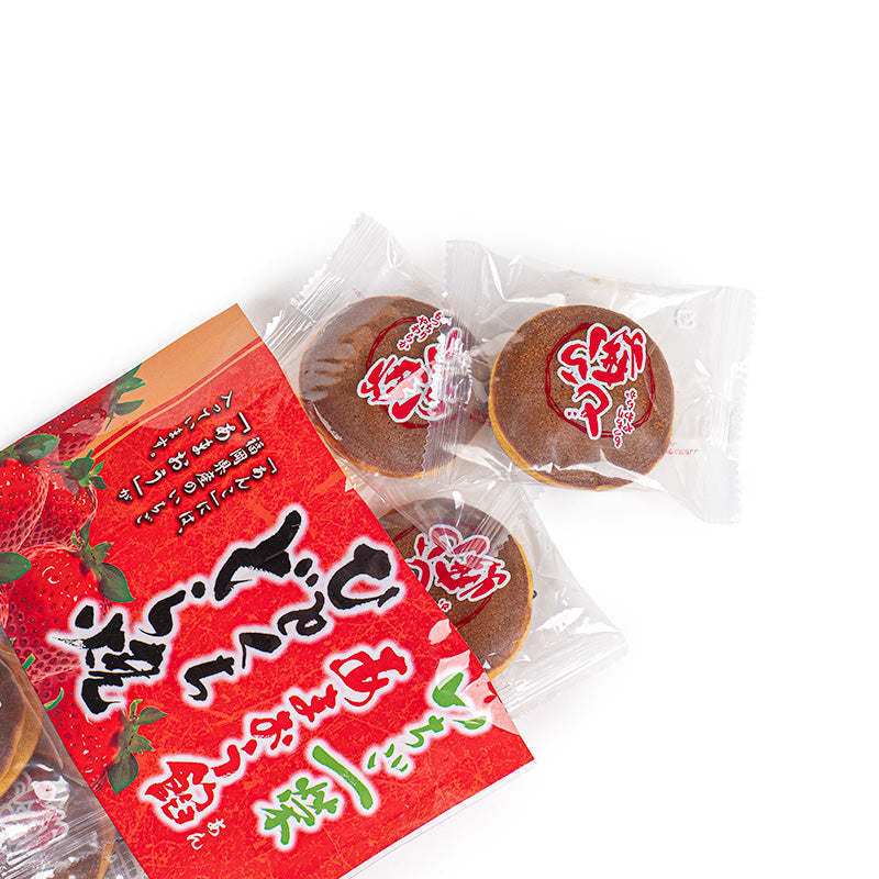 Japanse Mini Dorayaki - Aardbei