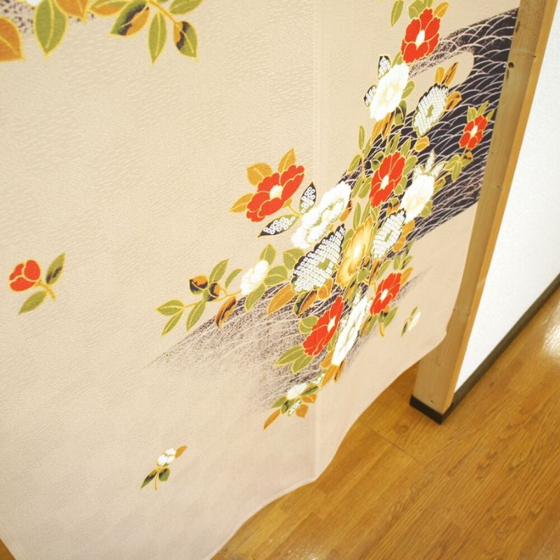 Japanse Noren Gordijn - Tsubaki 85 x 150 cm